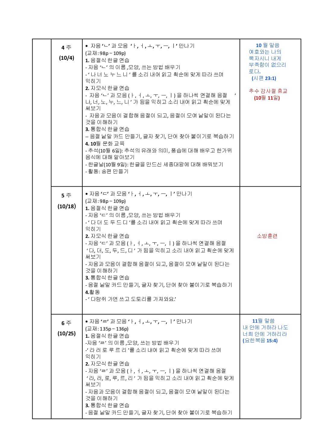 제14회연중학습지도안_이진아_유치반 2-2