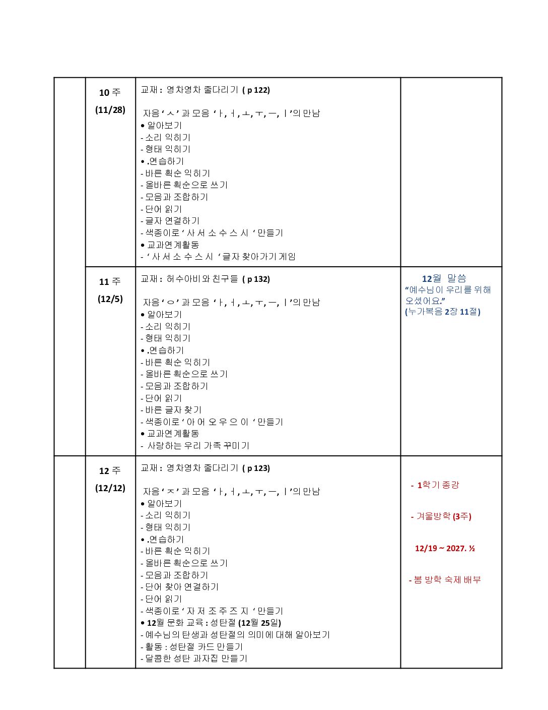 제 15회 그레이스한글문화학교 연중학습지도안._유치반-4